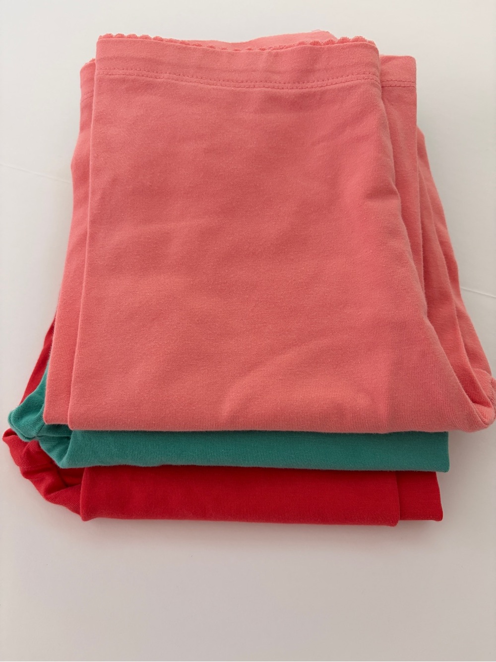 Tea Collection leggings bundle pink teal coral 10 girls slim